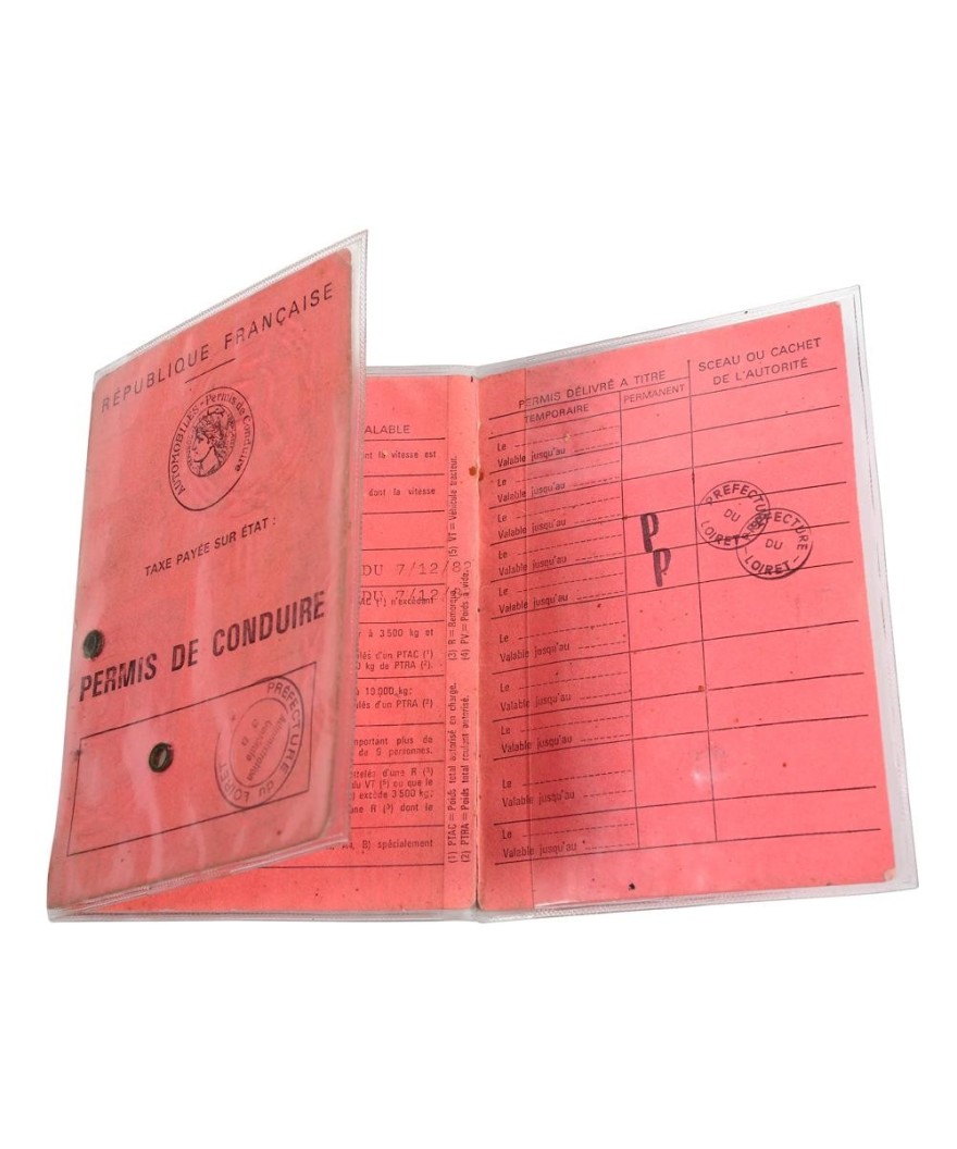 Etui de protection PVC 3 volets 20/100e
