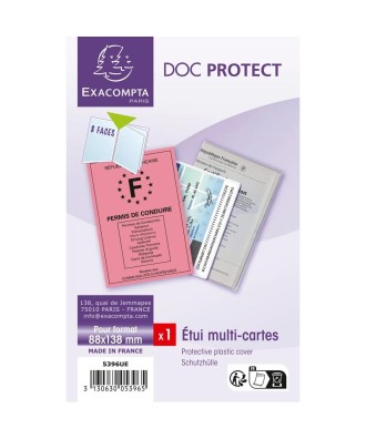 Etui de protection PVC 4V Multi Cartes