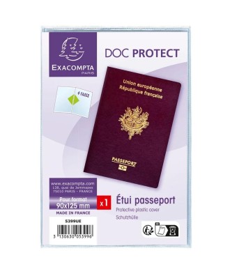 Etui de protection PVC pour passeport