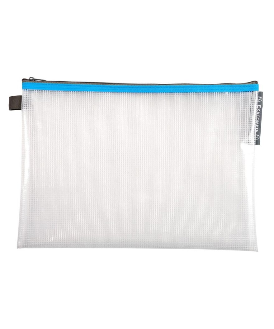 Pochette zip EVA A4 assorti