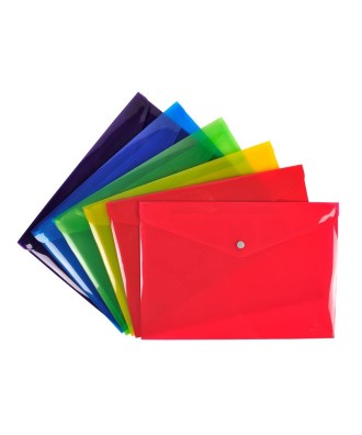 Pochette pression Iderama PP A4 ass.