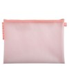 Pochette zip EVA A4 Chrom pastel assorti
