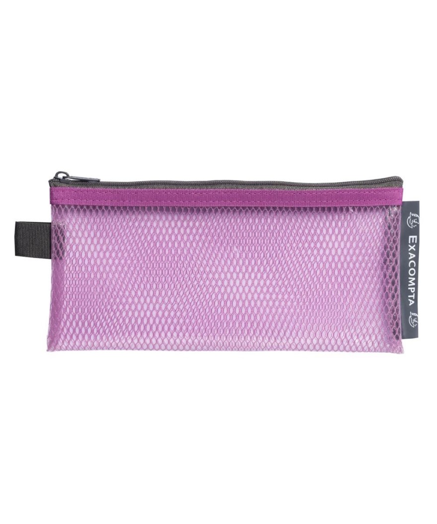 Pochette zip EVA 8x18cm Pop'NCo assorti