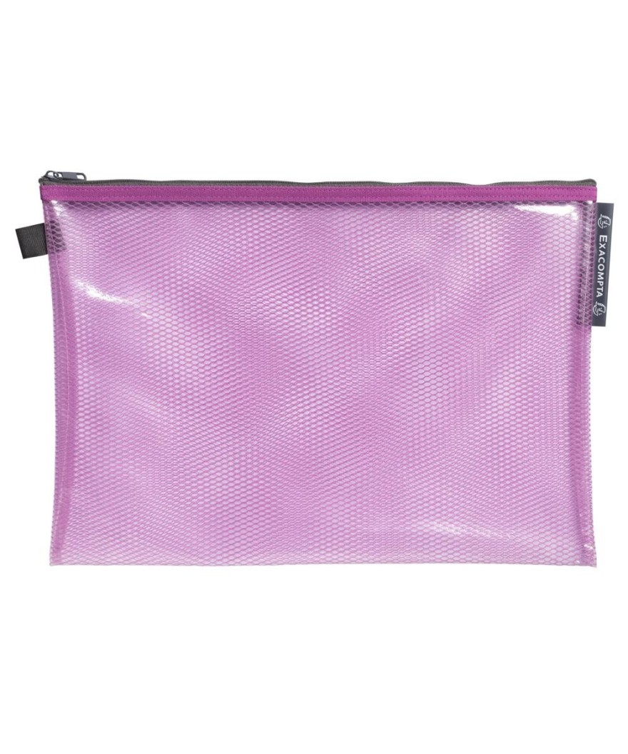 Pochette zip EVA A4 Pop'NCo assorti