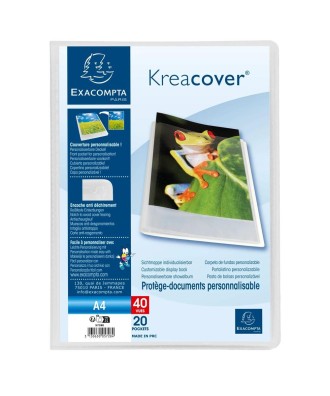 Porte-Vues Chroma KC A4 40V Cristal