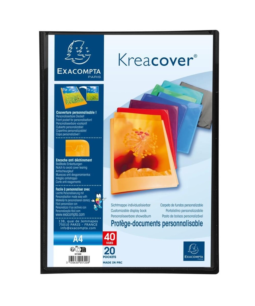 PORTE-VUES PERSO PP KC 5/10E 40V ASS.