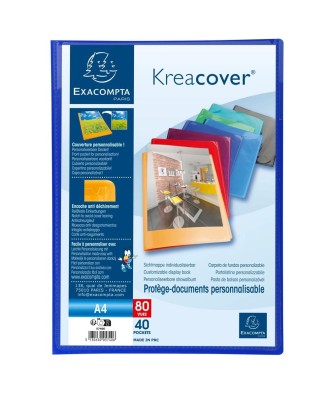 Porte-vues perso. 80V PP 5/10e KREACOVER