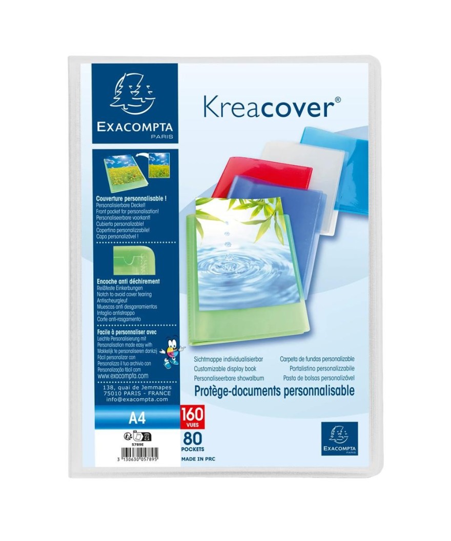 Porte-vues soudés 160V KreaCover PP ass.