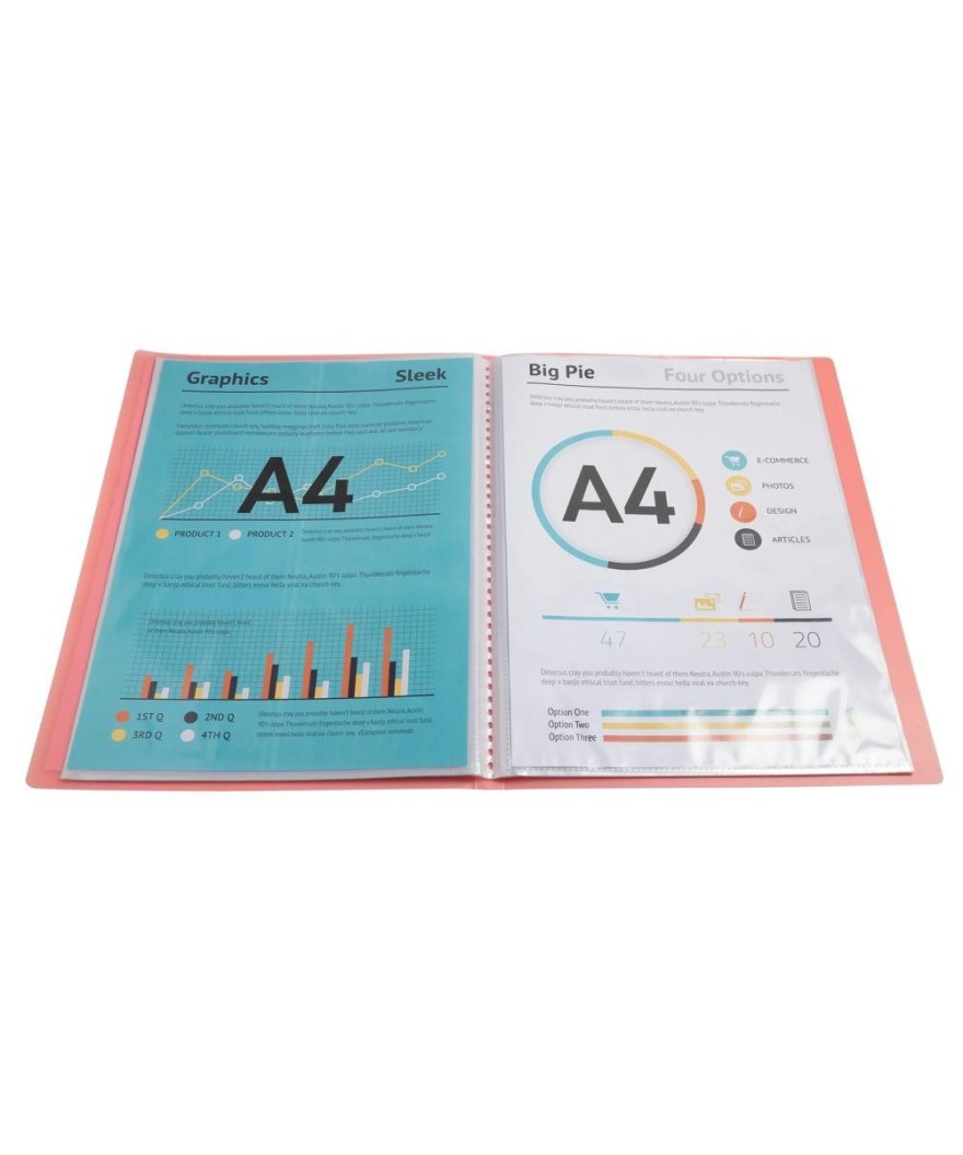 Porte-vues 100V KREACOVER PASTEL ass