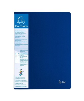 Porte vues A4 40vues UP-LINE Opaque bleu