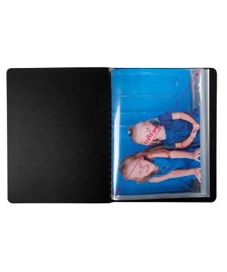 Porte-vues PP 40 Vues 11x15cm ass.