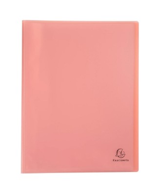 Porte-vues A4 80 vue Chrom Pastel Corail