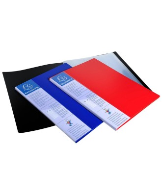 Porte vues A4 120V UP-LINE Opaque noir