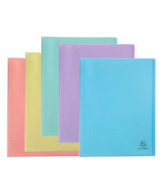 Porte-vues A4 120 vues Chrom Pastel Ass.