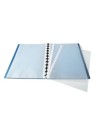 Prot. doc. amovible PP 60 v. bleu metal.