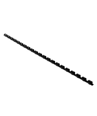 Boite 100 peignes plastique 6mm A4 noir