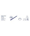Boite 100 peignes plastique 8mm A4 noir