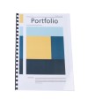 Boite 100 peignes plastique 8mm A4 noir