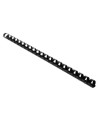 Boite 100 peignes plastique 12mm A4 noir