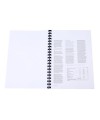 Boite 100 peignes plastique 16mm A4 noir