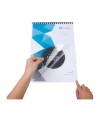 Boite 100 peignes plastique 20mm A4 noir