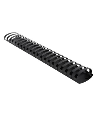 Boite 50 peignes plastique 45mm A4 noir