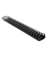 Boite 50 peignes plastique 45mm A4 noir