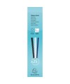 Bte 25 peignes plastique 12mm A4 blanc