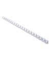 Bte 25 peignes plastique 12mm A4 blanc