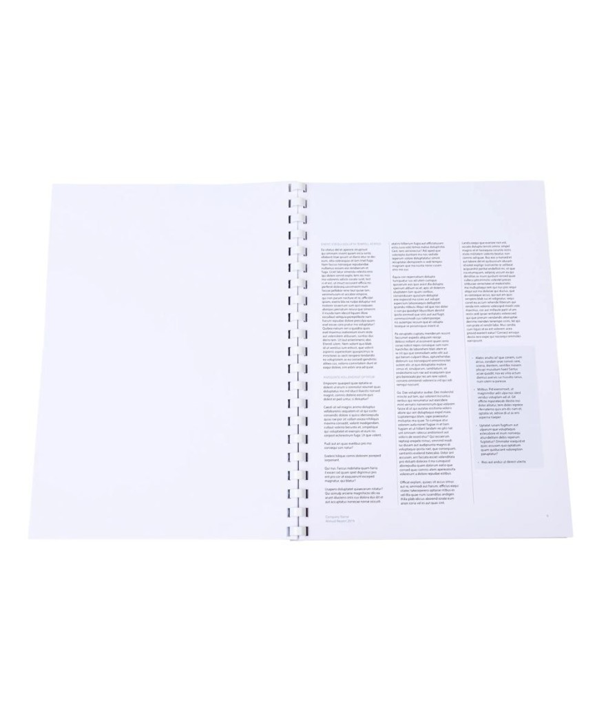 Bte 25 peignes plastique 12mm A4 blanc