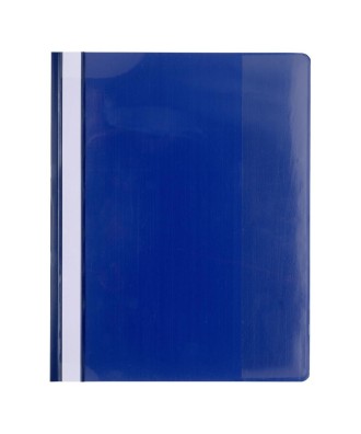 Chemise à lamelle Premium PVC A4+ bleue