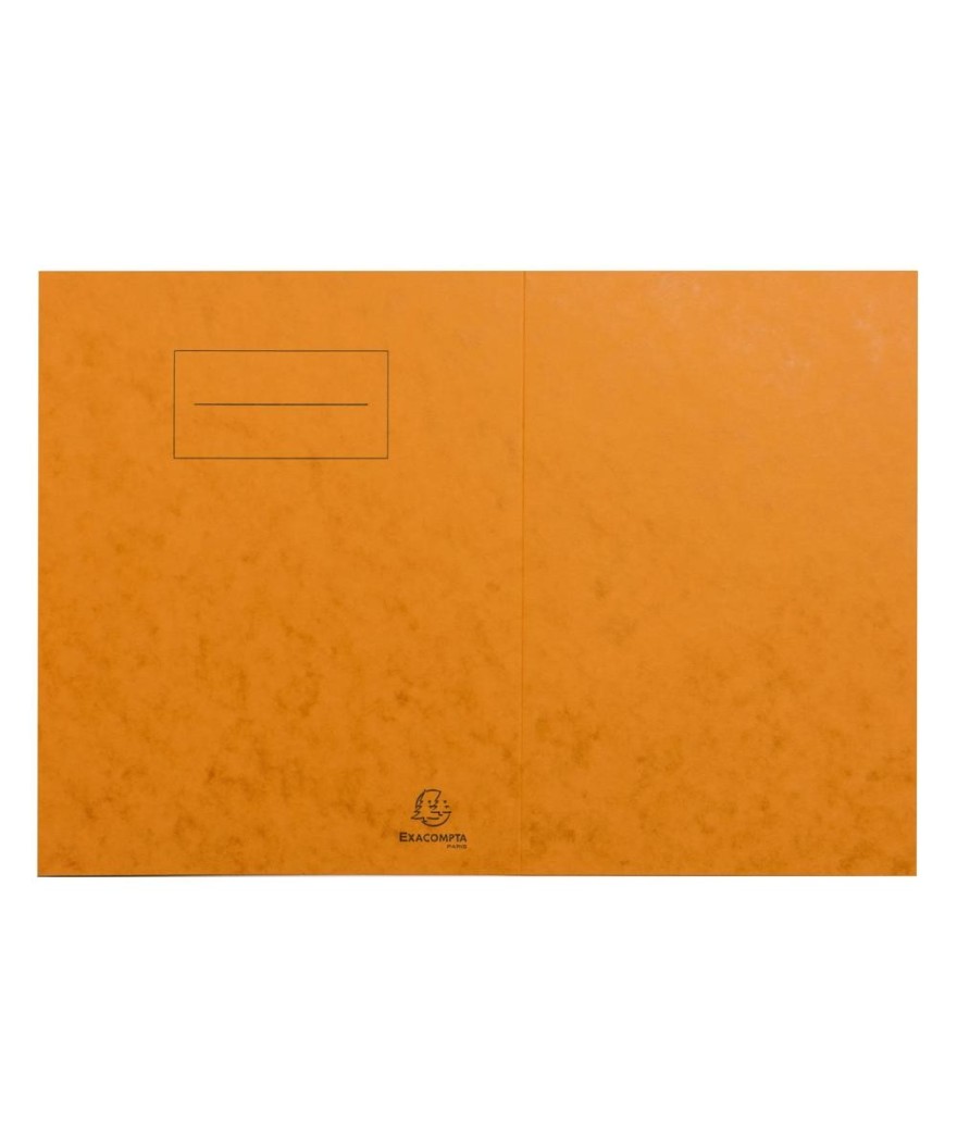 Protège-cahier 17X22 carte lustrée orang