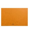 Protège-cahier 17X22 carte lustrée orang