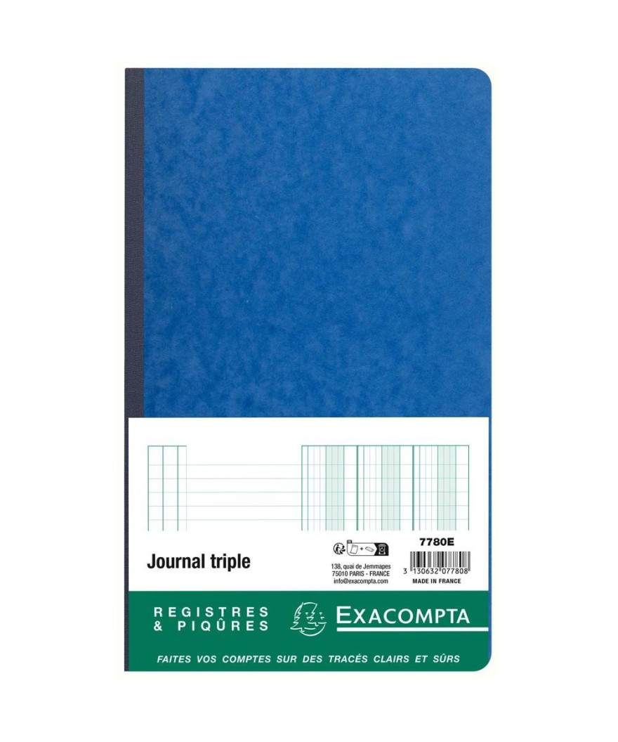 PIQ. 32/19,5 JOURNAL TRIPLE FOL. 80p.