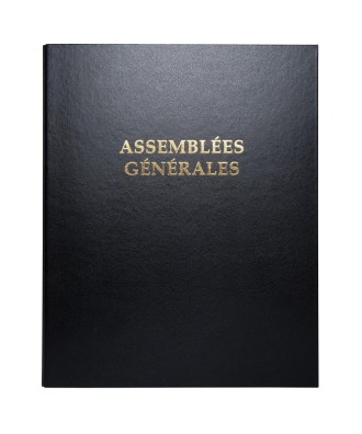 REL. REGISTRE ASSEMBLEES GENERALES