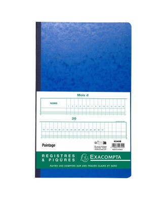 PIQ. 40/24 POINTAGE 80p.