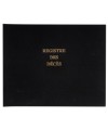 REGISTRE DES DECES 24X32 100p.