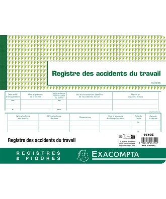 PIQ. 24/32 ACCIDENTS TRAVAIL 20p.
