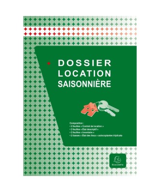 DOSSIER LOCATION SAISONNIÈRE
