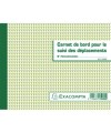 Carnet Suivi des déplacements