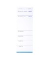 Bloc Brasserie 95x260 50f. 6c. Dupli blc