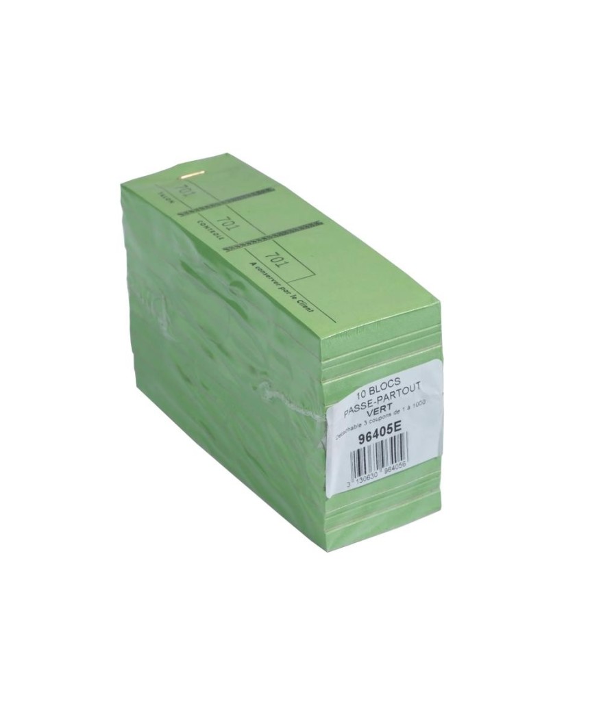 BLC PASSE-PARTOUT 4.8X15 3VOL.100F.VERT