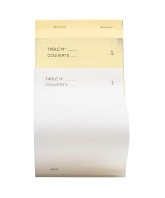 Bloc MH 80x150 50 feuil. Dupli Blc/Jaune