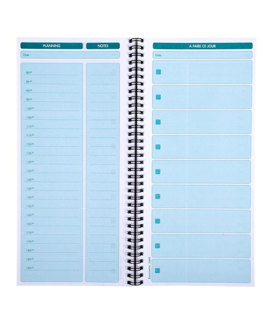 Carnet spiralé A FAIRE 14x29.7 125FLLS