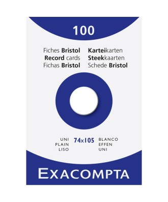 ETUI 100 F.BRISTOL BLANC UNI 74/105
