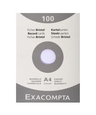 ETUI 100 F.BRISTOL BLANC 210/297 5X5