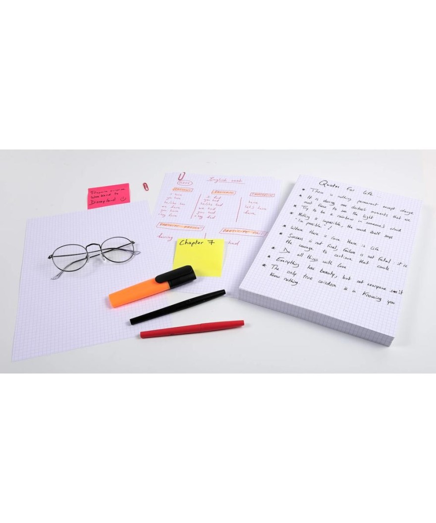ETUI 100 F.BRISTOL BLANC 210/297 5X5