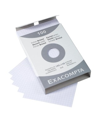 ETUI 100 F.BRISTOL BLANC 105/148 5X5