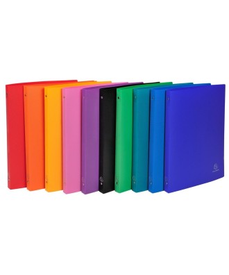 Classeur OPAK PP 4 anx 15mm A4 10-ass.