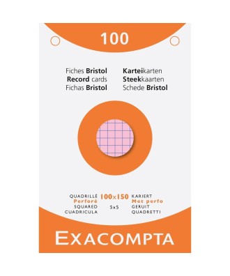 ETUI 100 F.BRISTOL ASS.100/150 5X5 PERF